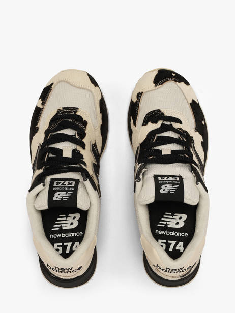 Sneakers Uit Leder New balance Zwart women W574PH ander zicht 3