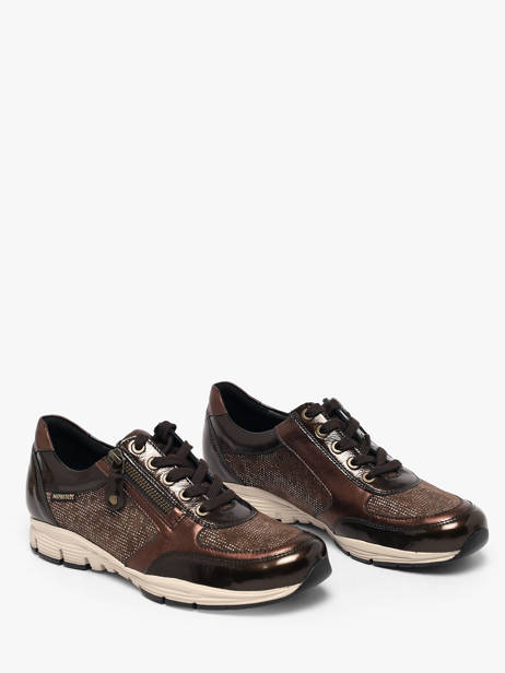 Sneakers Uit Leder Mephisto Bruin women P5150396 ander zicht 1
