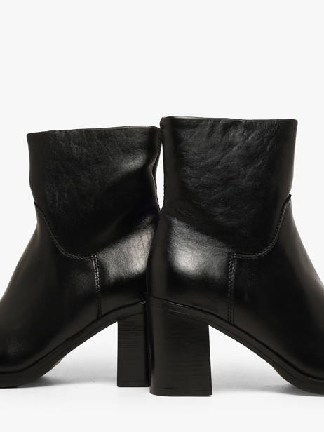 Enkellaarsjes Met Hak Uit Leder Mjus Zwart women N31204 ander zicht 2