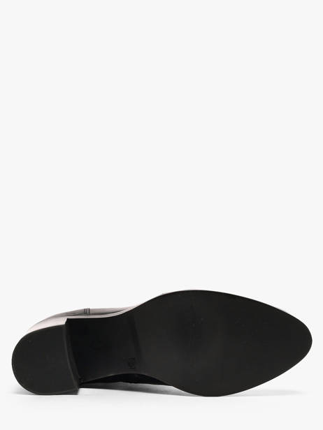 Enkellaarsjes Met Hak Uit Leder Mjus Zwart women N31204 ander zicht 4