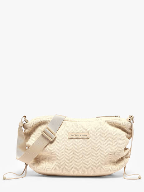 Cross Body Tas Ibiza Kapten and son Beige ibiza IB