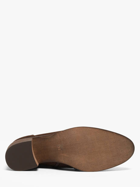 Enkellaarsjes Met Hak Uit Leder Aliwell Bruin women A224029 ander zicht 4