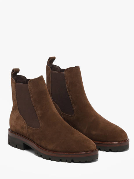 Chelsea Boots Uit Leder Another trend Bruin women 57001133 ander zicht 1