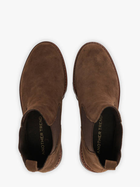 Chelsea Boots Uit Leder Another trend Bruin women 57001133 ander zicht 3