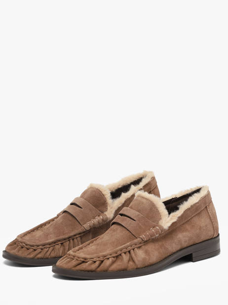 Mocassins Uit Leder Another trend Beige women 57071147 ander zicht 1