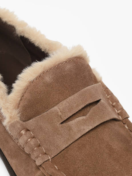 Mocassins Uit Leder Another trend Beige women 57071147 ander zicht 2