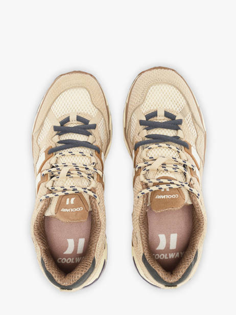 Sneakers Coolway Beige women 7613425 ander zicht 3