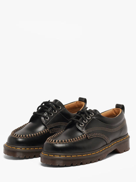 Chaussures Derbies En Cuir Dr martens Noir boy 31816001 vue secondaire 1