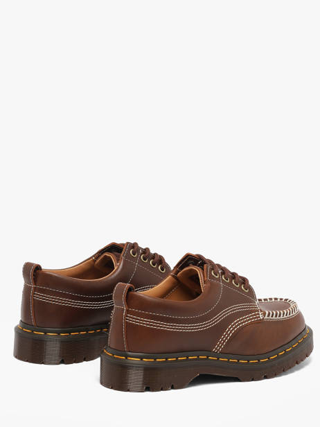 Chaussures Derbies En Cuir Dr martens Marron boy 31817243 vue secondaire 2