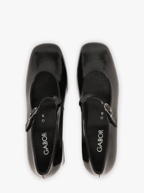 Pumps Met Hak Uit Leder Gabor Zwart women 2 ander zicht 3