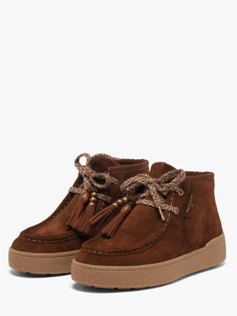 Enkellaarsjes Uit Leder Tamaris Bruin women 47 ander zicht 1