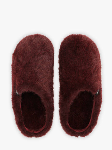 Pantoffels Verbenas Rood women 60501130