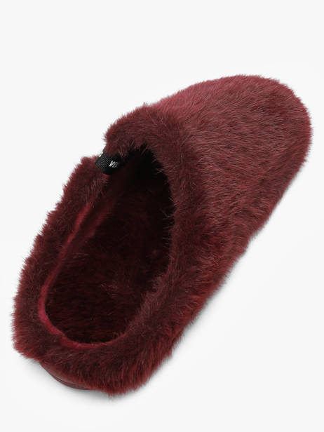 Pantoffels Verbenas Rood women 60501130 ander zicht 2