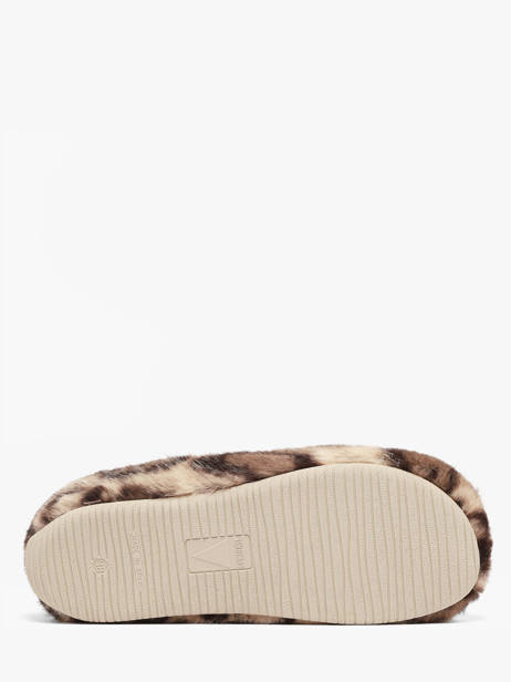 Pantoffels Verbenas Beige women 60501126 ander zicht 4
