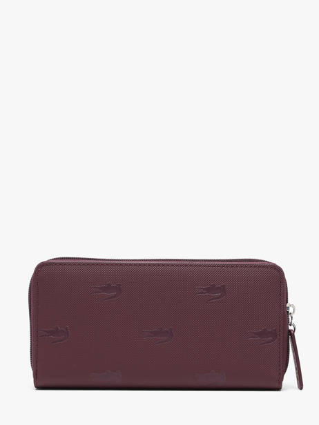 Portefeuille Lacoste Violet l12.12 concept holiday NF5508HN ander zicht 2