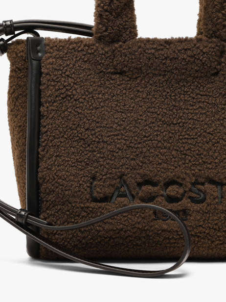 Handtas Heritage Lacoste Bruin heritage NF5116HX ander zicht 2