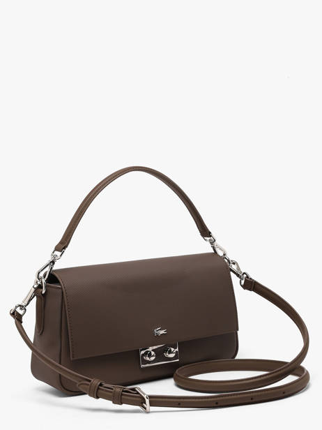 Sac Bandoulière Daily City Lacoste Marron daily city NF5491DZ vue secondaire 1