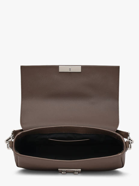 Sac Bandoulière Daily City Lacoste Marron daily city NF5491DZ vue secondaire 2