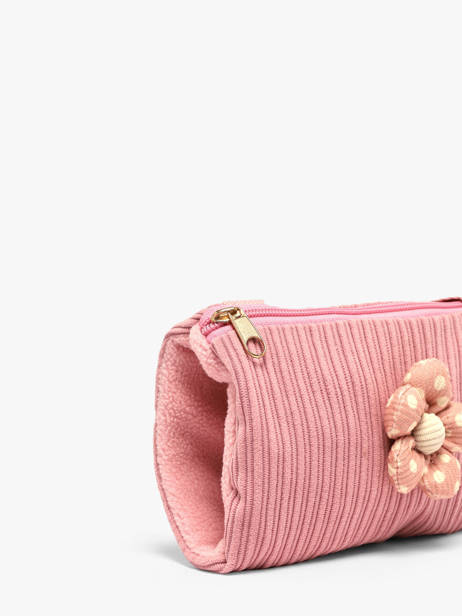 Cross Body Tas Le voyage en panier Roze kids AHP350 ander zicht 3