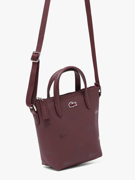 Cross Body Tas L12.12 Concept Holiday Lacoste Violet l12.12 concept holiday NF5506HN ander zicht 1