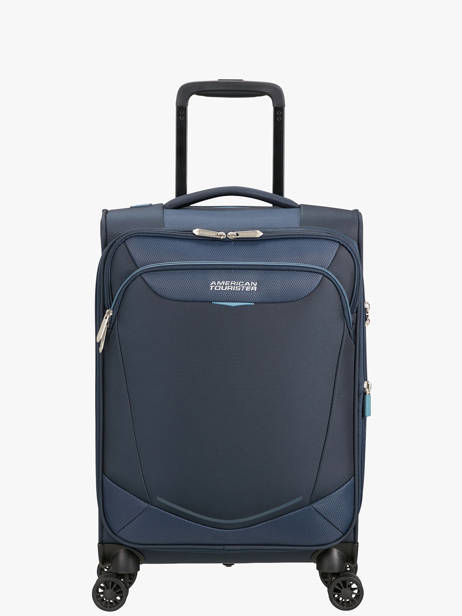 Uitbreidbare Handbagage American tourister Blauw summerride 156991