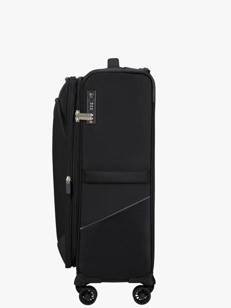 Uitbreidbare Soepele Reiskoffer Summerride American tourister Zwart summerride 149499 ander zicht 3