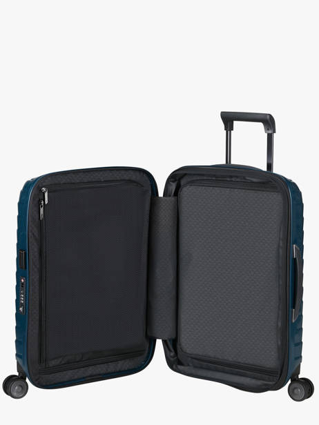 Valise Cabine Extensible Samsonite Bleu proxis 158191 vue secondaire 4