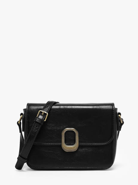 Cross Body Tas London Mandoline Zwart london 2872