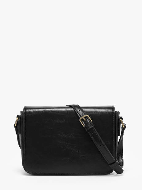 Cross Body Tas London Mandoline Zwart london 2872 ander zicht 2