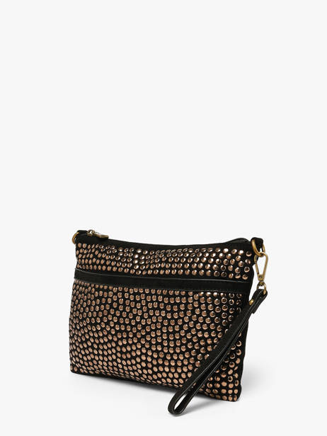 Cross Body Tas Studs Mandoline Zwart studs 6735 ander zicht 1
