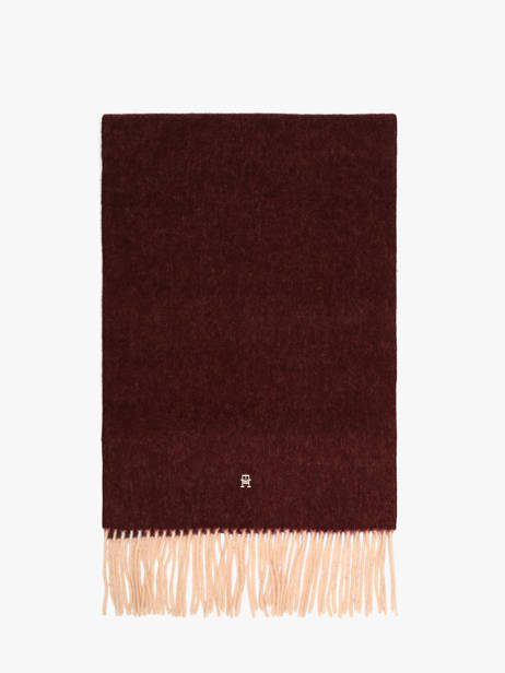 Sjaal Tommy hilfiger Rood elevated chic AW19121