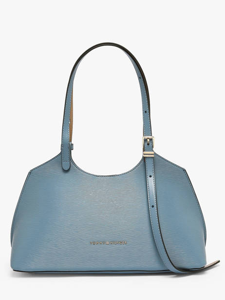 Schoudertas Th Modern Polyurethaan Tommy hilfiger Blauw th modern AW19037