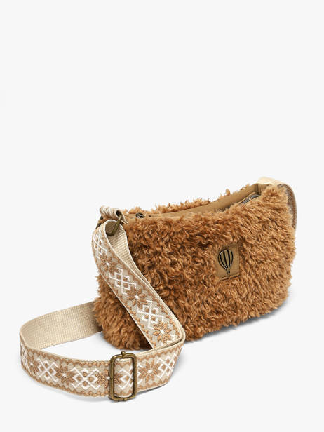 Cross Body Tas Winter Le voyage en panier Bruin winter AHP323 ander zicht 1