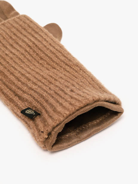 Handschoenen Le voyage en panier Beige accessoires AHG002 ander zicht 1