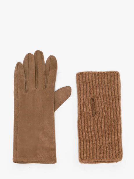 Handschoenen Le voyage en panier Beige accessoires AHG002 ander zicht 2