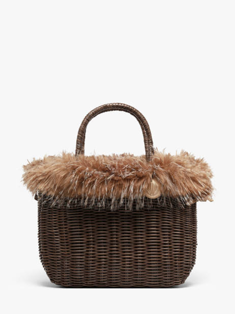 Sac à Main Doudou Polyester Le voyage en panier Beige doudou M