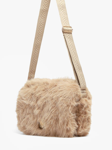 Cross Body Tas Doudou Le voyage en panier Beige doudou AHP311 ander zicht 1