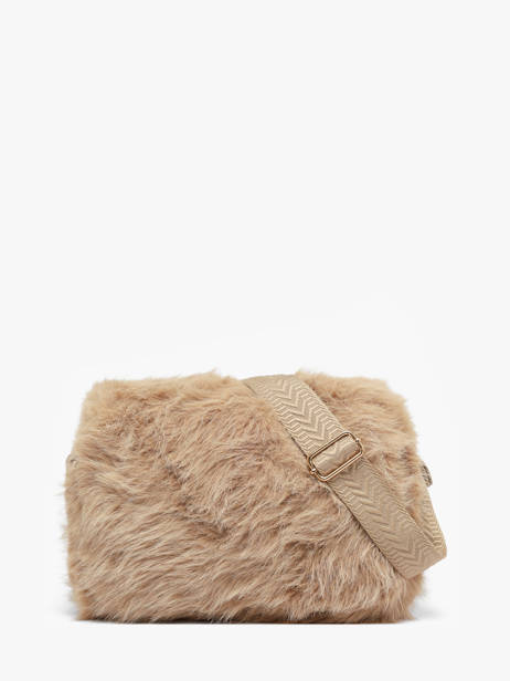 Cross Body Tas Doudou Le voyage en panier Beige doudou AHP311 ander zicht 3