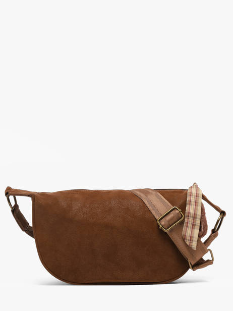 Cross Body Tas City Polyurethaan Le voyage en panier Bruin city AHP332 ander zicht 3