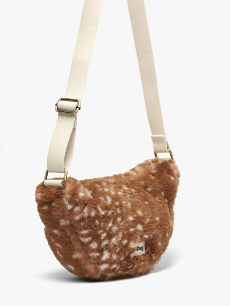 Cross Body Tas Faon Hindbag Bruin faon FN ander zicht 1