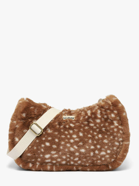 Sac Bandoulière Faon Hindbag Marron faon FN