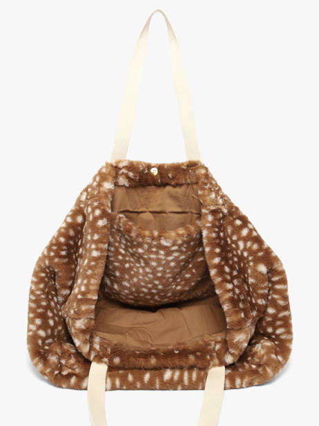 Schoudertas Faon Hindbag Bruin faon FN ander zicht 3
