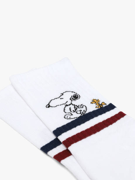Chaussettes Besocks Blanc socks S vue secondaire 1