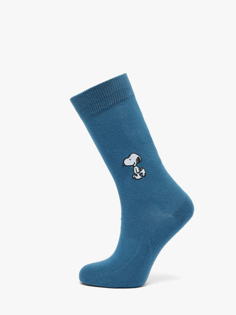 Chaussettes Besocks Bleu socks men E