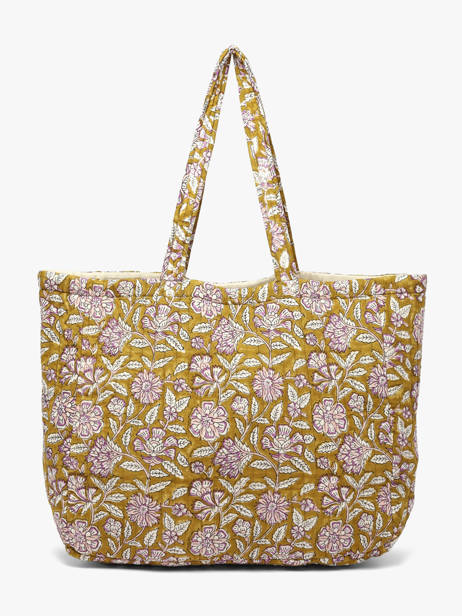 Sac Porté épaule A4 Cabas Cuir Byzantine Vert cabas CAR vue secondaire 4