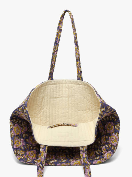 Sac Porté épaule A4 Cabas Coton Byzantine Multicolore cabas 113 vue secondaire 3
