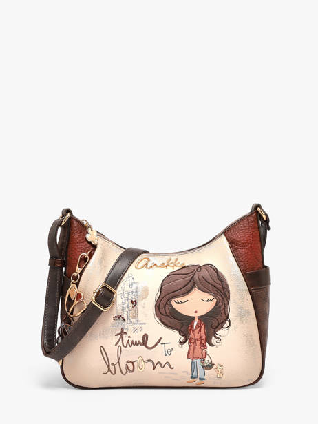 Cross Body Tas Tulip Anekke Bruin tulip 43703002