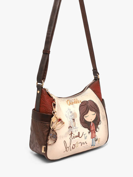 Cross Body Tas Tulip Anekke Bruin tulip 43703002 ander zicht 1
