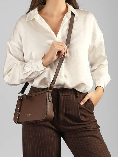 Cross Body Tas Faubourg Leder Lancel Bruin faubourg A13524 ander zicht 1