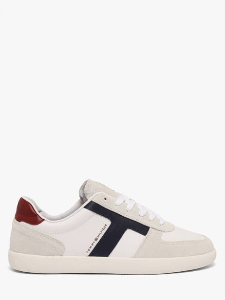 Sneakers En Cuir Tommy hilfiger Blanc men 6068YBS
